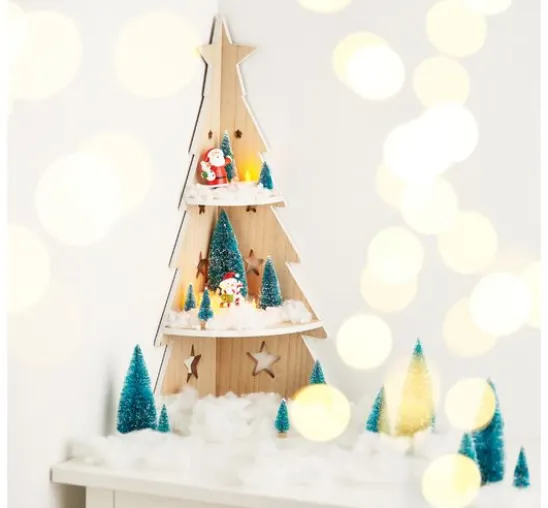 VBS Ecketagere "Weihnachtsbaum Pyramide"