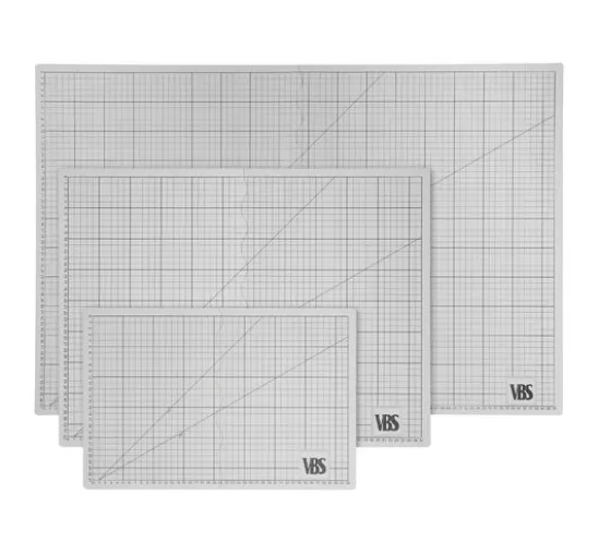 VBS Faltbare Schneidematte "Cool Grey"