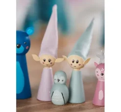 VBS Figurenkegel "Schlank & Bauchig", 50 Stück