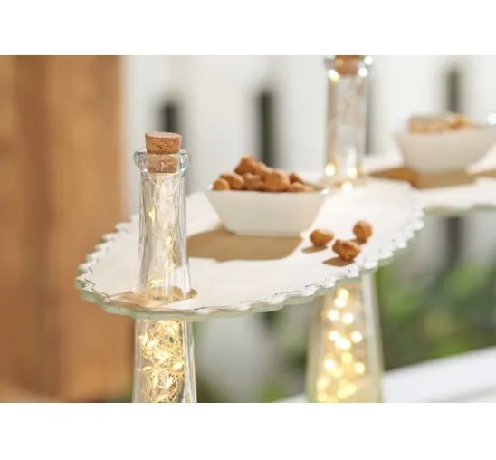 VBS Glasflaschen "Geo", 3er-Set