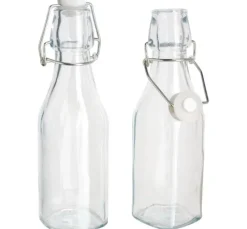 VBS Glasflaschen mit Bügelverschluß, 2 Stück