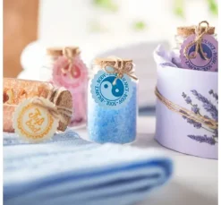 VBS Glasfläschchen mit Korken, 6 Stück