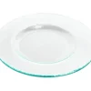 VBS Glas-Kerzenteller mit Struktur