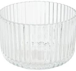 VBS Glasschale, gerillt, Ø 12 cm