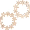 VBS Holz-Anhänger "Blumenkränze", 2er-Set