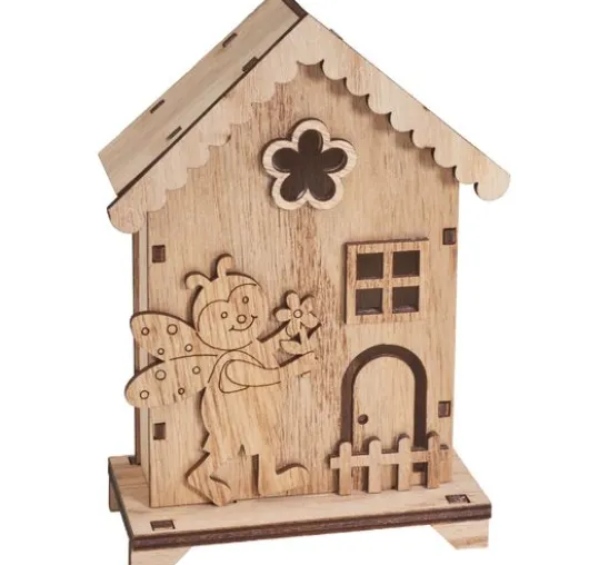 VBS Holzbausatz Haus "Frühlingsbote"