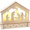 VBS Holzbausatz "Krippe mit LED"
