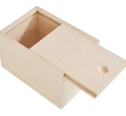 VBS Holz-Box / Teebox mit Schiebedeckel