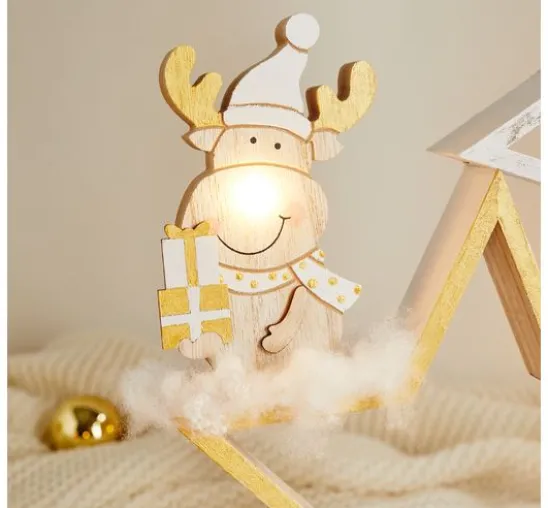 VBS Holz-Elch mit LED Nase