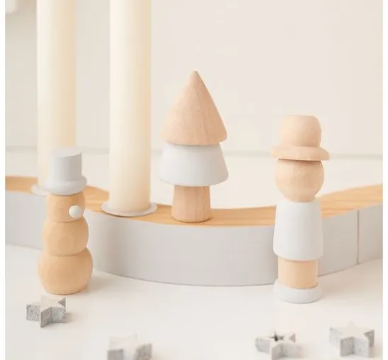 VBS Holz-Figuren mit Hut