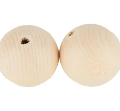 VBS Holzkugeln durchgebohrt 