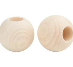 VBS Holzkugeln mit großer Bohrung "Ø 50 mm"