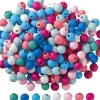 VBS Holzperlen gerillt "Farbmix", 500 g
