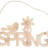 VBS Holz-Schriftzug / Anhänger "Spring"