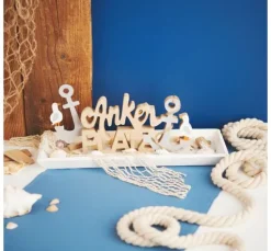 VBS Holz-Schriftzug "Ankerplatz"