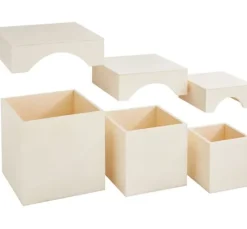 VBS Holz-Stapelboxen