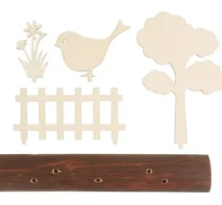 VBS Holz-Steckmotiv auf Baumstamm