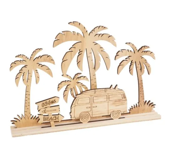 VBS Holz-Steckmotiv "Campingurlaub"