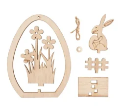 VBS Holz-Steckmotiv Ei-Anhänger