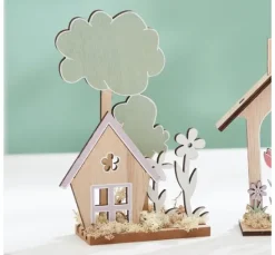 VBS Holz-Steckmotiv Haus 