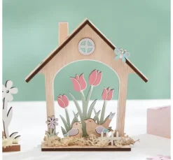 VBS Holz-Steckmotiv Haus 