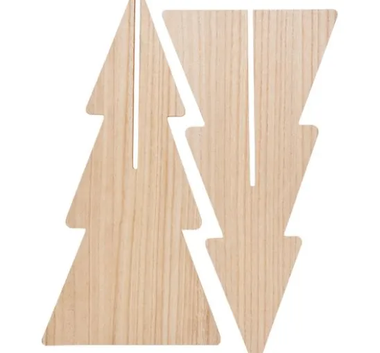 VBS Holz-Steckmotiv "Tannensilhouette"
