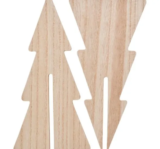 VBS Holz-Steckmotiv "Tannensilhouette"