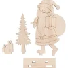 VBS Holz-Steckmotiv "Weihnachtsmann"