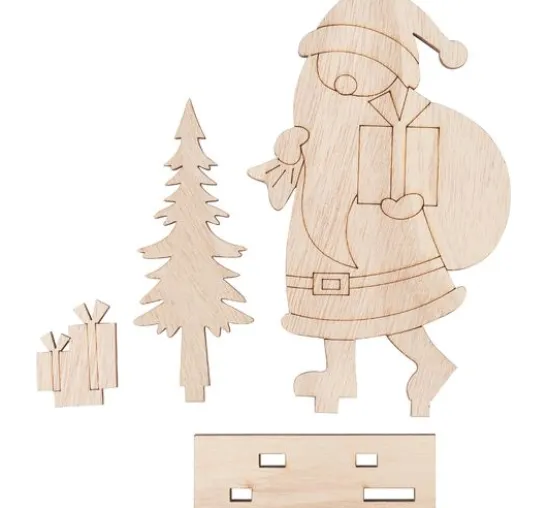 VBS Holz-Steckmotiv "Weihnachtsmann"