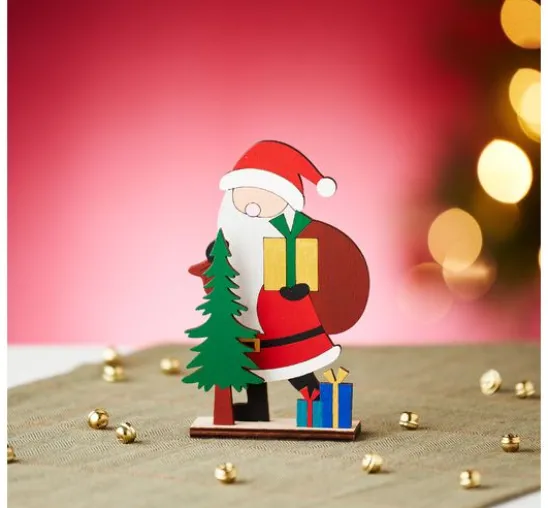 VBS Holz-Steckmotiv "Weihnachtsmann"