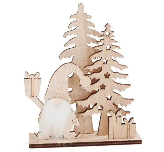 VBS Holz-Steckmotiv "Weihnachtswichtel"