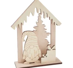 VBS Holz-Steckmotiv "Wichtelhaus"
