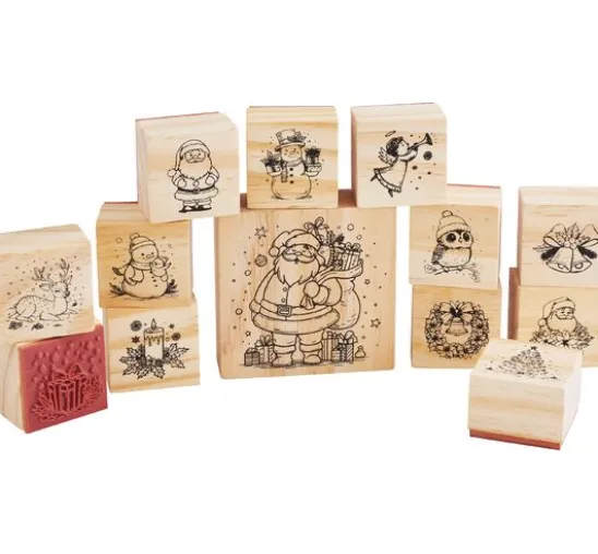 VBS Holzstempel-Set "Weihnachten"