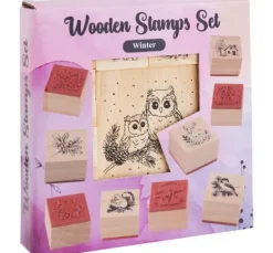 VBS Holzstempel-Set 