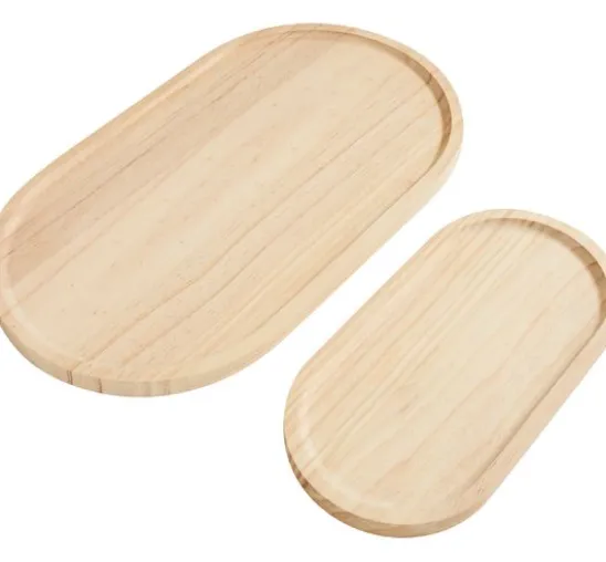 VBS Holz-Tablett "Oval"