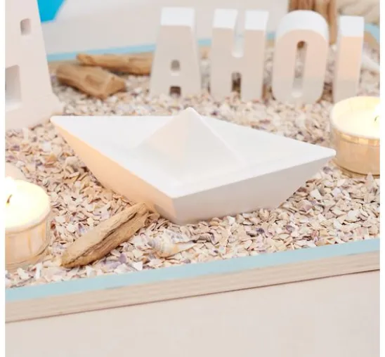 VBS Holz-Tabletts flach, 4er-Set