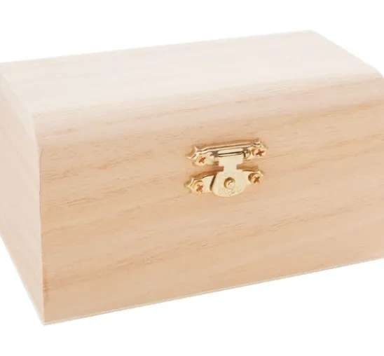 VBS Holztruhe, 12 x 8 x 6,5 cm