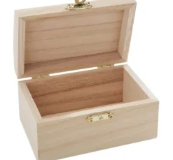 VBS Holztruhe, 12 x 8 x 6,5 cm