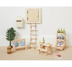 VBS Holz Weinfass mit 4 Ringen