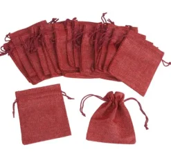 VBS Jutebeutel "9,7 x 12 cm", 25 Stück