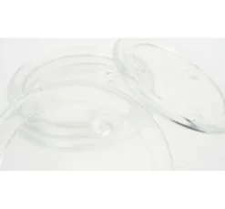 VBS Kerzen Glasuntersetzer, 5 Stück, Ø 10 cm