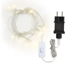 VBS LED-Lichterkette, 10 LEDs, 5 Stück