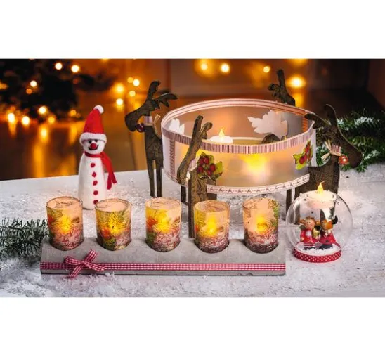 VBS LED-Teelichter, 4 Stück