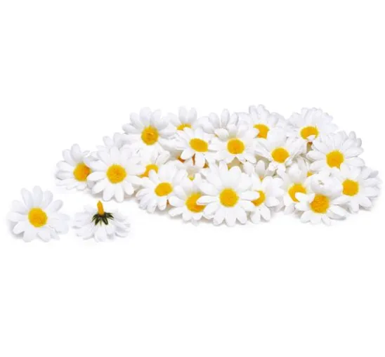VBS Margeritenblüten, 50 Stück