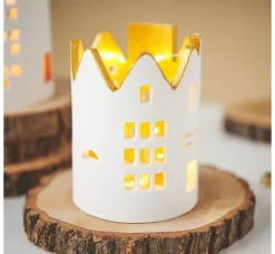 VBS Micro-LED-Lichterkette, mit Timer, 10 LEDs