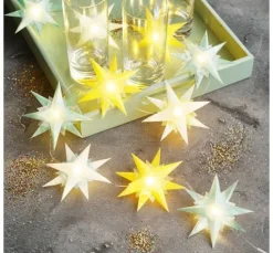VBS Micro-LED-Lichterkette, mit Timer, 10 LEDs