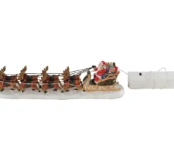 VBS Miniatur Santaschlitten mit 8 Rentieren