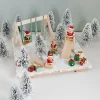 VBS Miniatur Tannenbaum mit Schnee, 2 Stk.