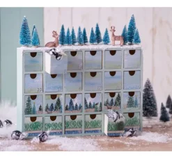 VBS Mini-Kommode / Adventskalender mit 24 Schüben