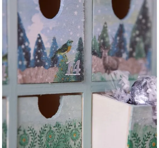 VBS Mini-Kommode / Adventskalender mit 24 Schüben